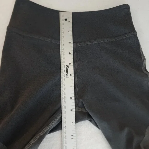 Beyond Yoga Colorblock Plush Angles Capri Legging in Three Tone Grey - Picture 9 of 10